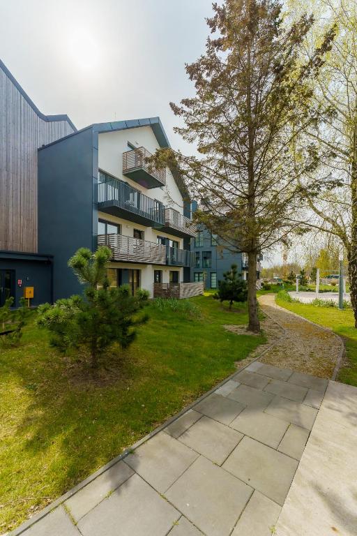 Budova, v ktorej sa apartmán nachádza