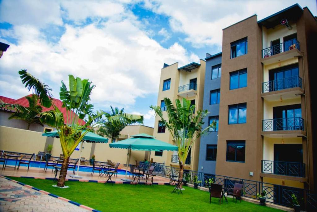 Bygningen som hotellet ligger i