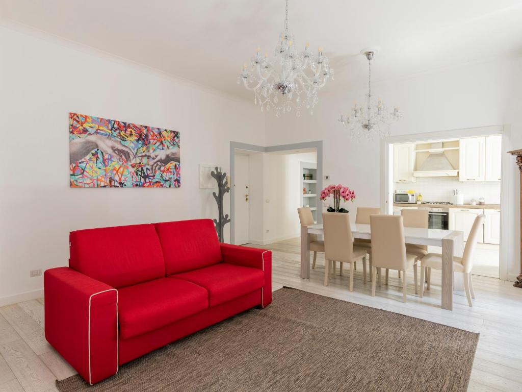 Posezení v ubytování FCR Rome Apartments Gracchi Vatican