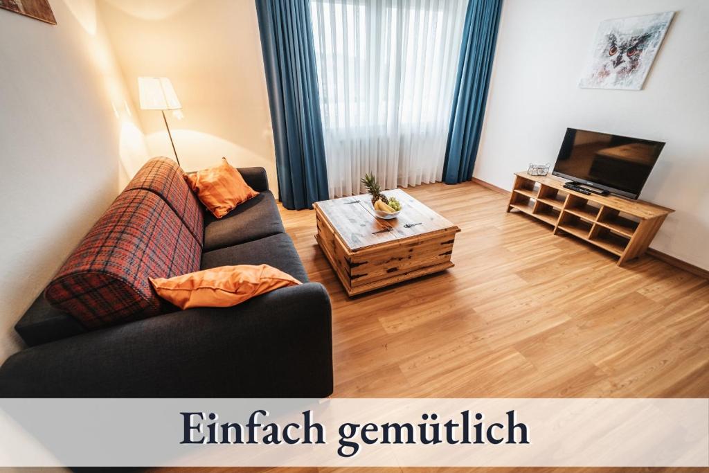 Posezení v ubytování Forsters Schwarzwald Pension