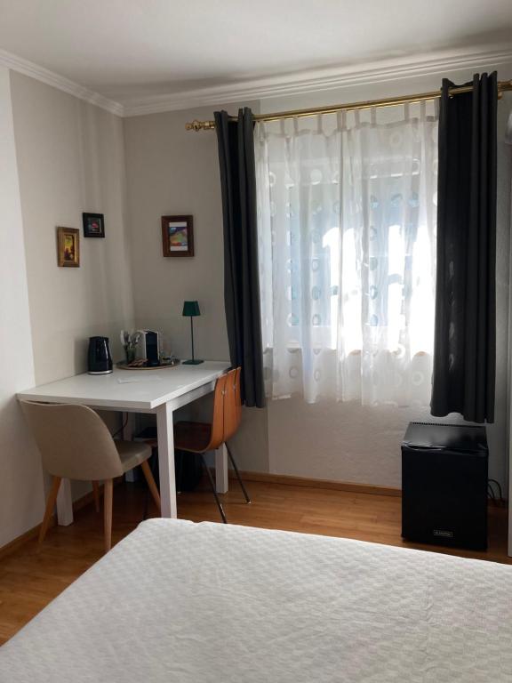 Postel nebo postele na pokoji v ubytování Appartementhaus Dargham
