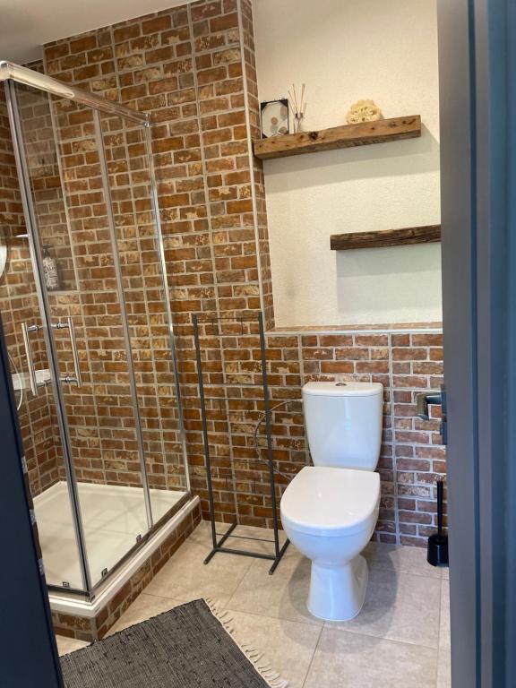 Kúpeľňa v ubytovaní Apartment Dubnica Prejta 3