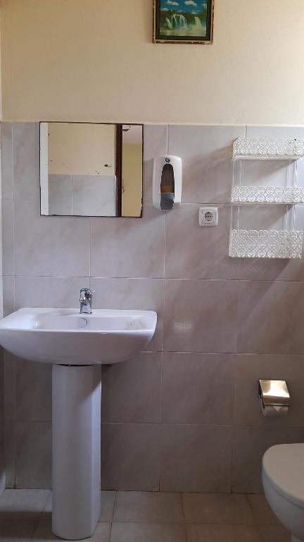 Koupelna v ubytování Residencial Rosa Criola