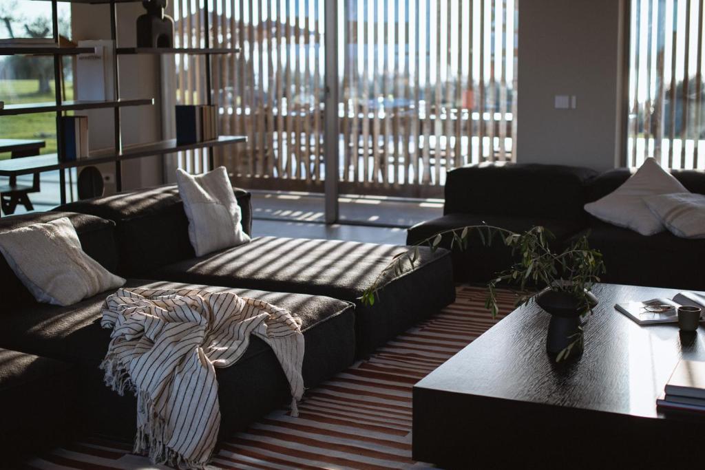 Posezení v ubytování Residenza Cavaion