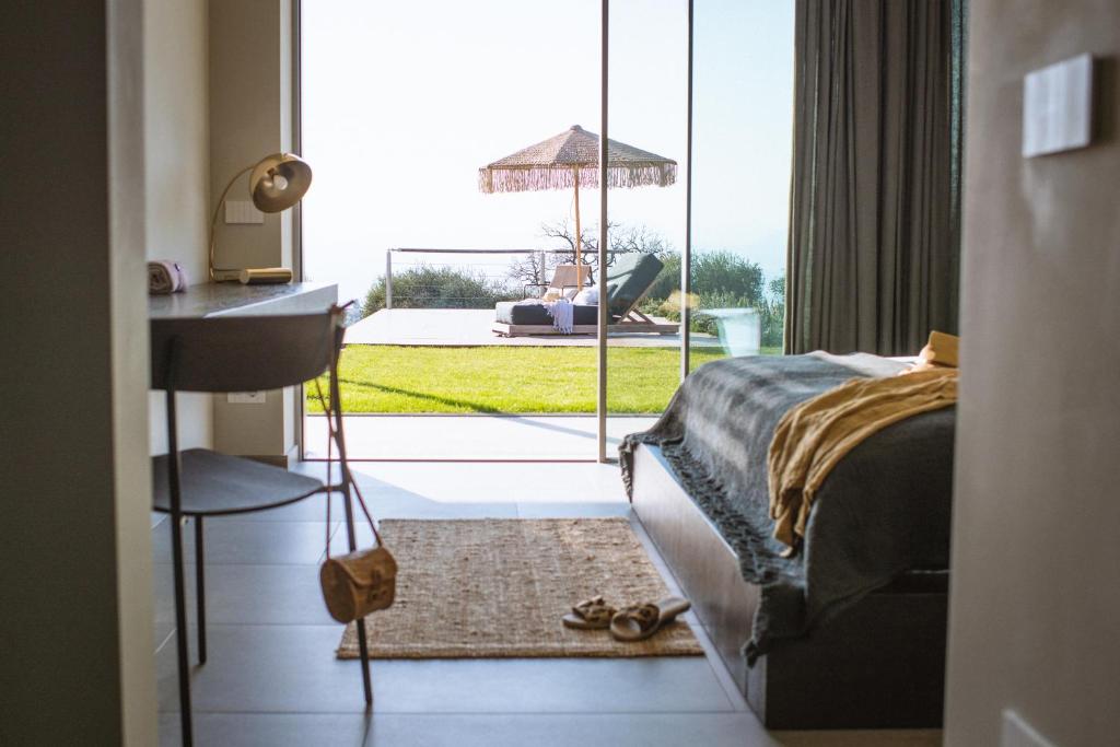 Posezení v ubytování Residenza Cavaion