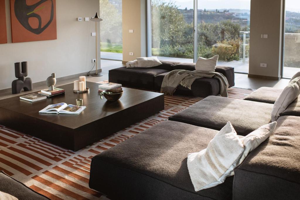 Posezení v ubytování Residenza Cavaion