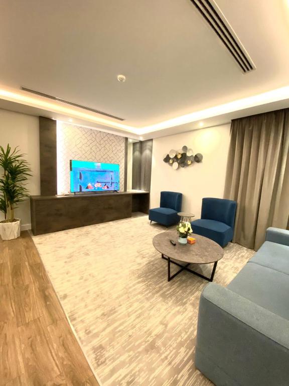 Posezení v ubytování Narmiss Aparthotel