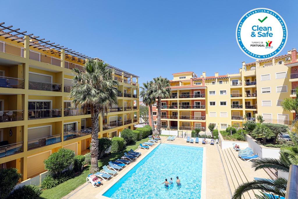 a view of the pool at the ocean safe resort at B90 - Casa Sardinha in Lagos in Lagos