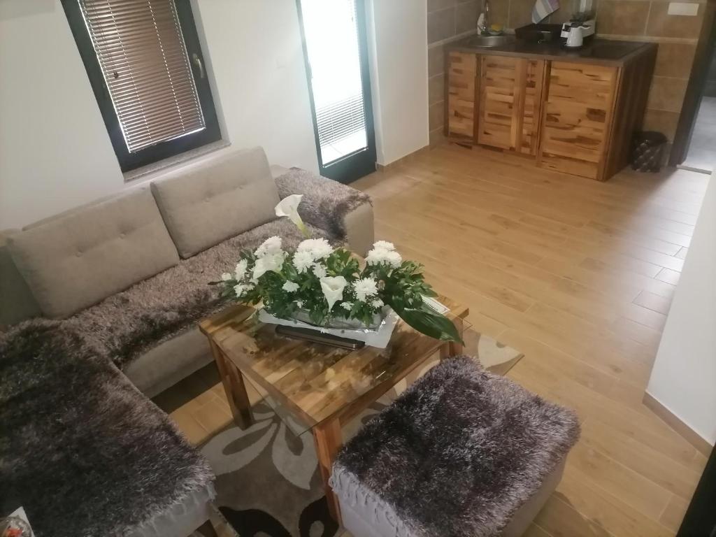 Posezení v ubytování P-ZLATAR, apartman 3