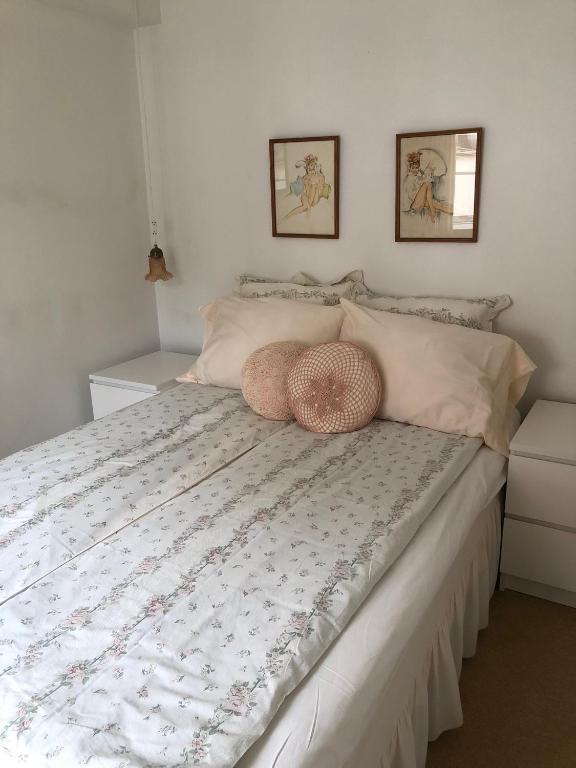 Postel nebo postele na pokoji v ubytování Hotel Vestkysten