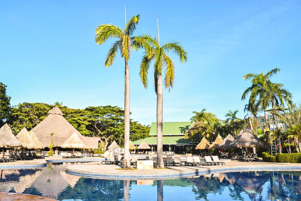 Bazén v ubytování Barceló Tambor - All Inclusive nebo v jeho okolí