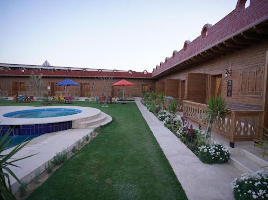 Zahrada ubytování Tunis Pyramids Hotel - فندق اهرامات تونس