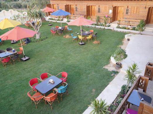 Zahrada ubytování Tunis Pyramids Hotel - فندق اهرامات تونس