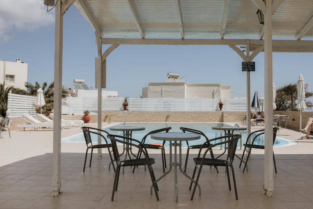 Balkón nebo terasa v ubytování Hotel Thirasia