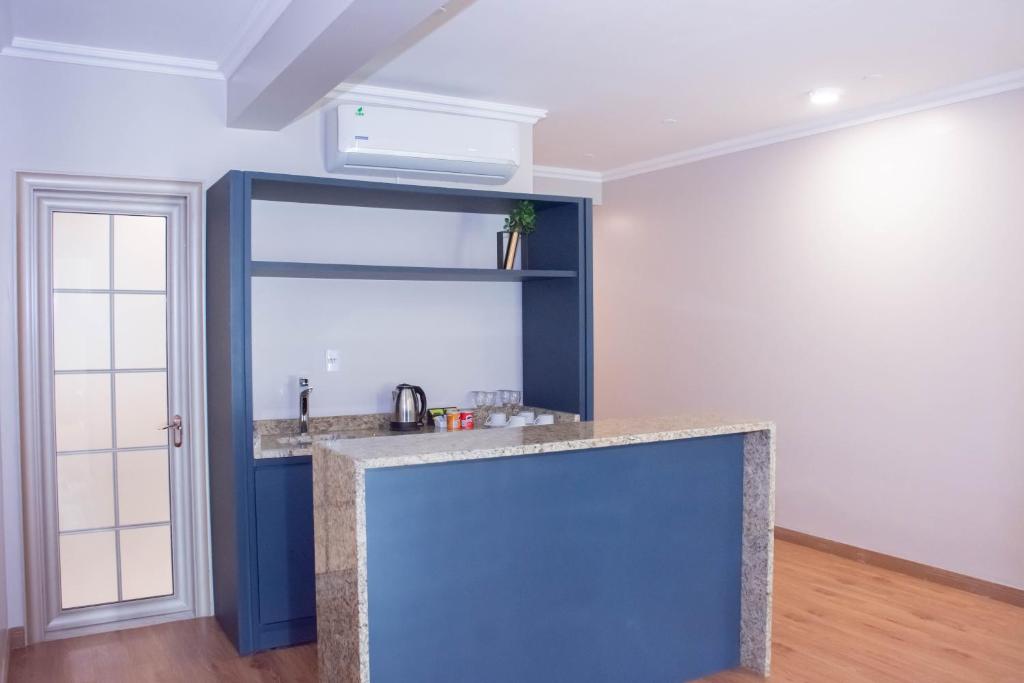 Kuchyň nebo kuchyňský kout v ubytování Bisinii Boutique Hotel