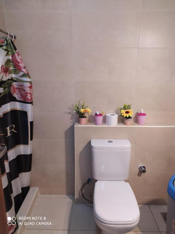 A bathroom at Amwaj North coast chalet in 1st floor families only