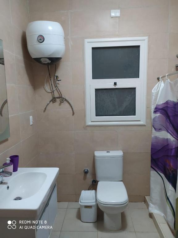 A bathroom at Amwaj North coast chalet in 1st floor families only