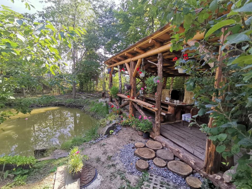 Zahrada ubytování Біла Хижа (Хата)