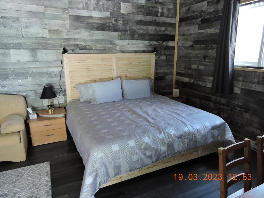 Postel nebo postele na pokoji v ubytování Gite Passion et Tendresse B&B