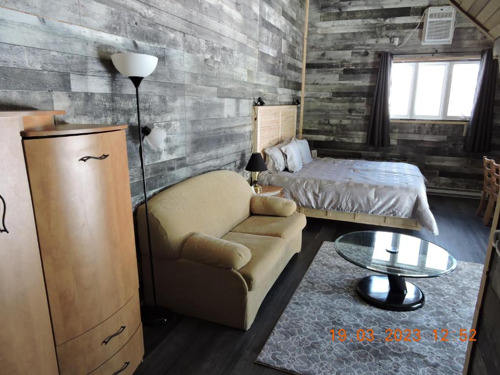 Postel nebo postele na pokoji v ubytování Gite Passion et Tendresse B&B