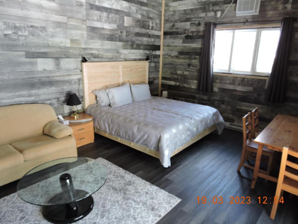 Postel nebo postele na pokoji v ubytování Gite Passion et Tendresse B&B