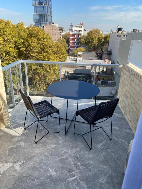 Uma varanda ou terraço em Palermo Jai