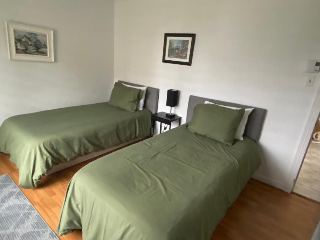 Postel nebo postele na pokoji v ubytování Maison d edouard