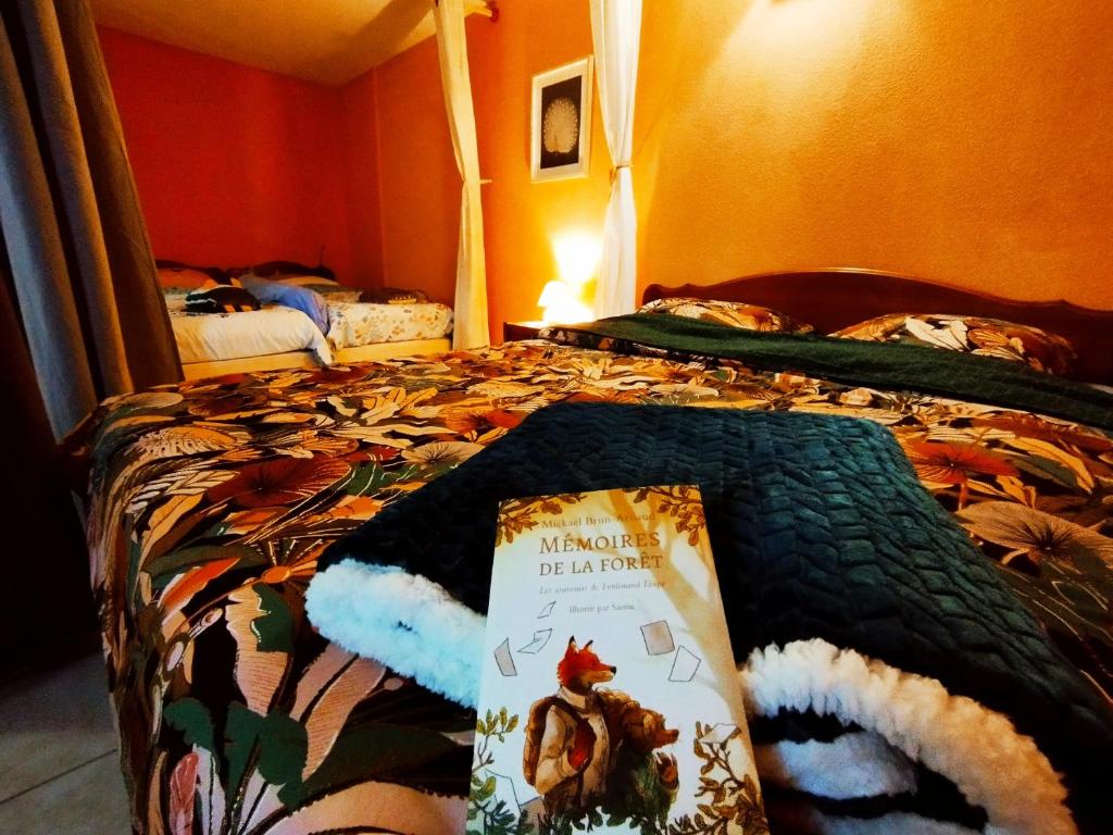 Chambres d'hôtes Le Moulin d'Auxillac - Chambre Familiale Avec Terrasse