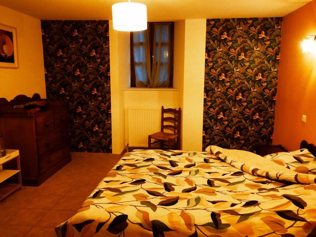 Chambres d'hôtes Le Moulin d'Auxillac - Chambre Double Avec Vue En Montagne
