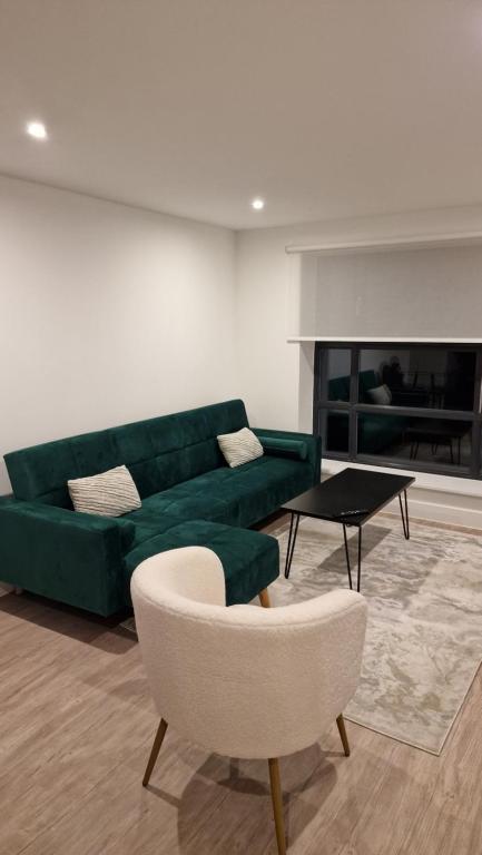 Posezení v ubytování Luxury Apartment Birmingham