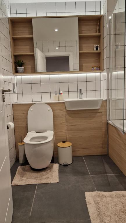 Koupelna v ubytování Luxury Apartment Birmingham