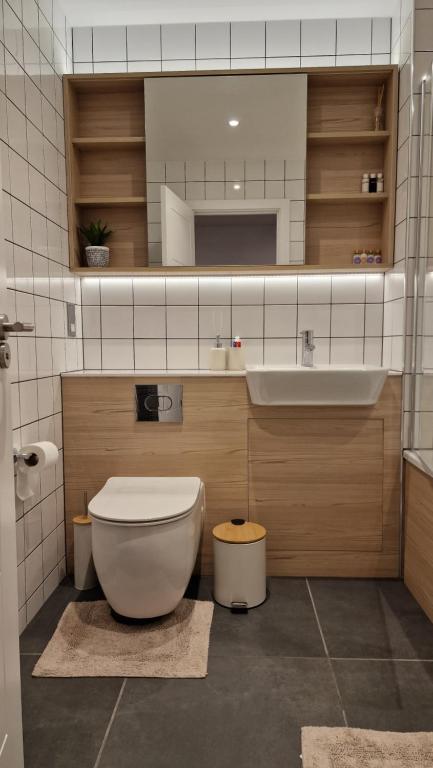 Koupelna v ubytování Luxury Apartment Birmingham
