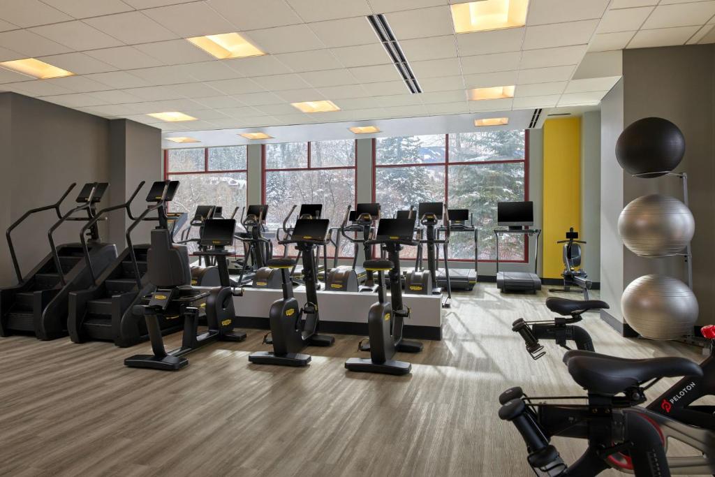 Fitness centrum a/nebo fitness zařízení v ubytování The Westin Riverfront Mountain Villas, Beaver Creek Mountain
