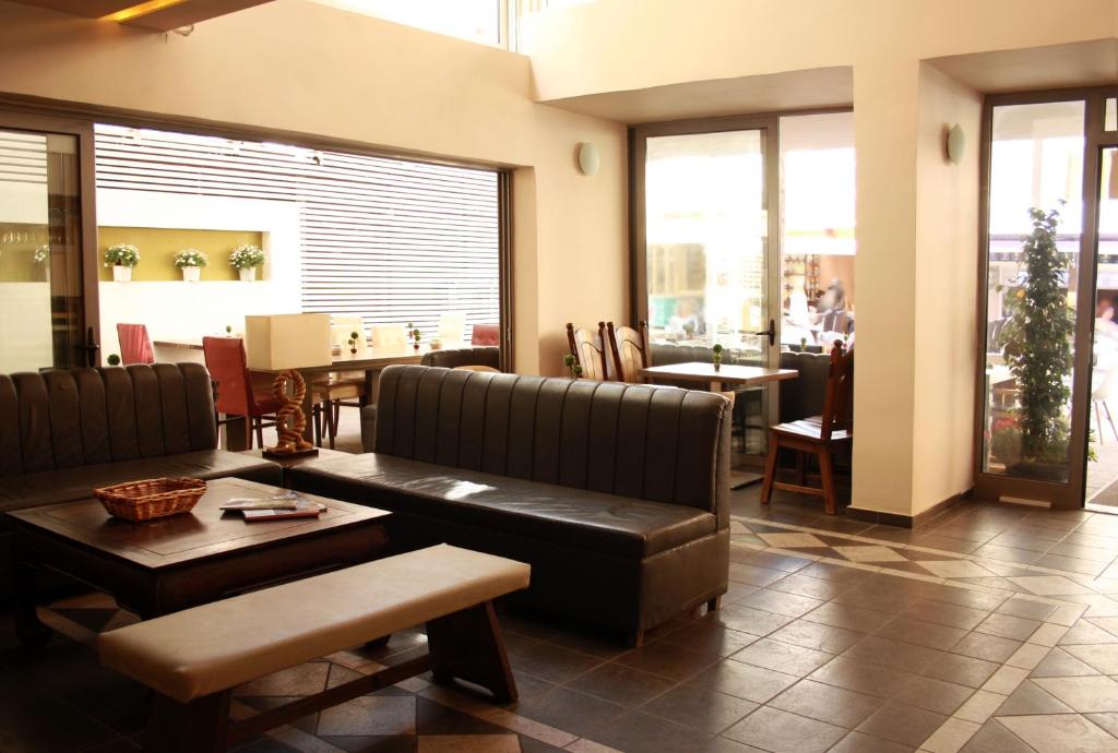 Posezení v ubytování Svea Hotel