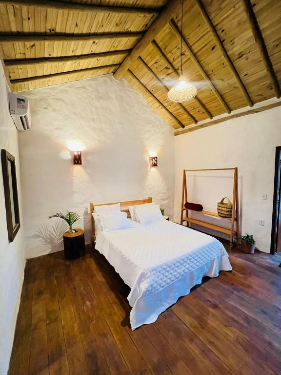 Postel nebo postele na pokoji v ubytování Villa Sagui Trancoso