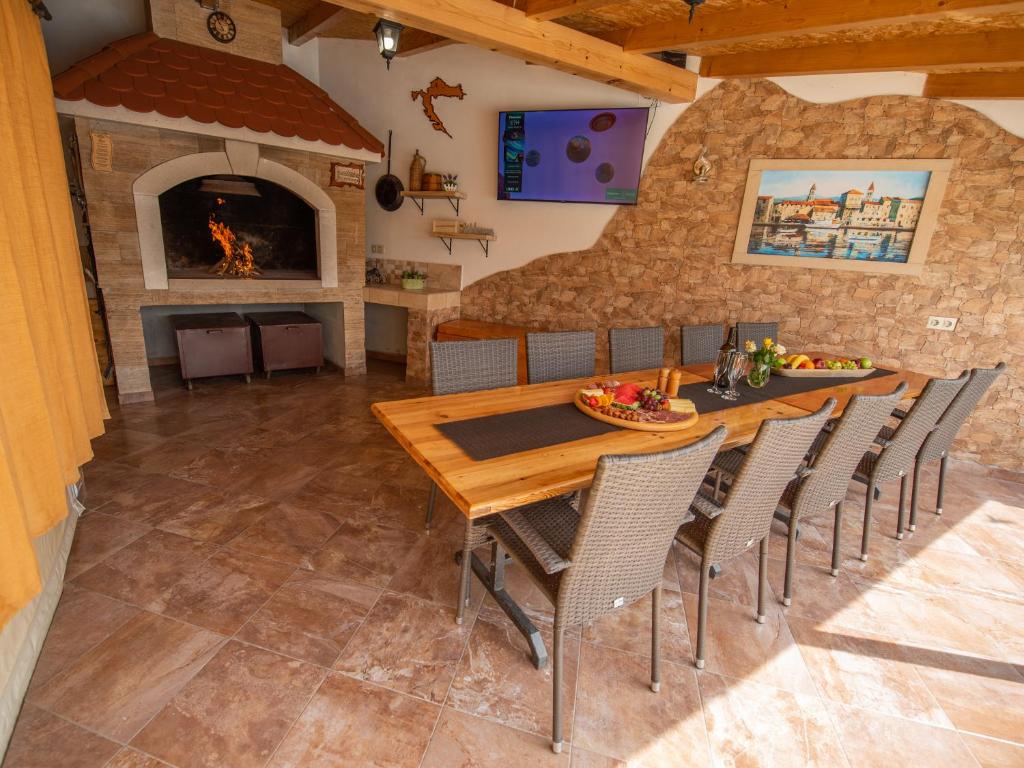 Posezení v ubytování Holiday Home near Trogir