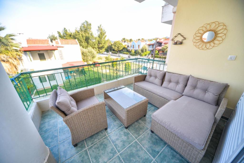 Posedenie v ubytovaní Apartman Porto Blue Lux