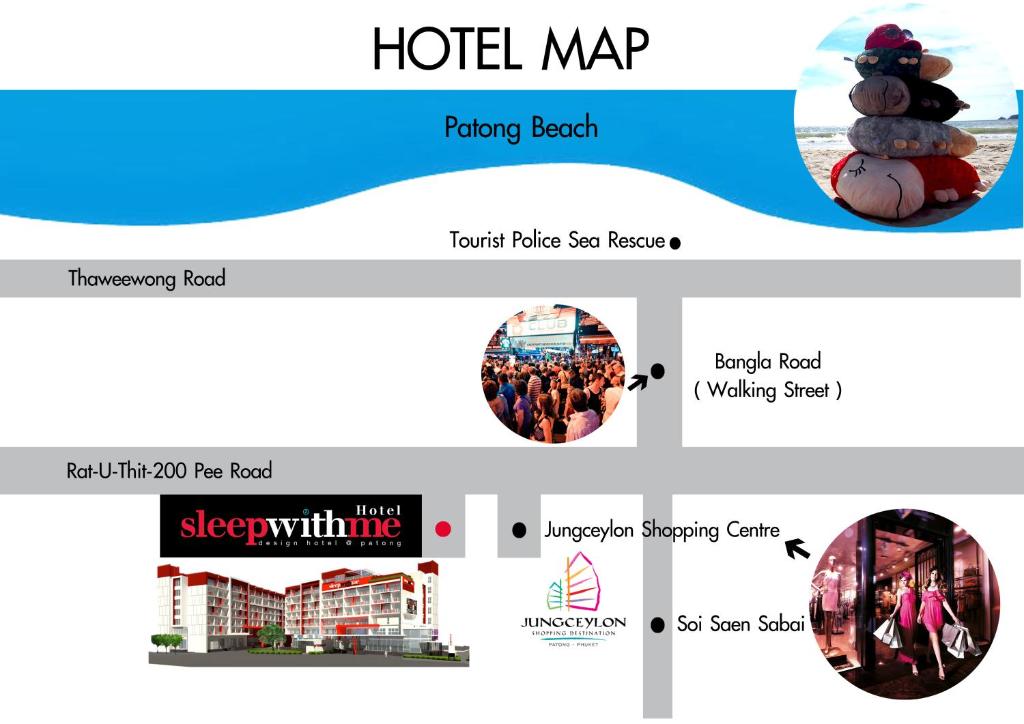 Certifikát, hodnocení, plakát nebo jiný dokument vystavený v ubytování SLEEP WITH ME HOTEL design hotel @ patong (SHA Plus+)