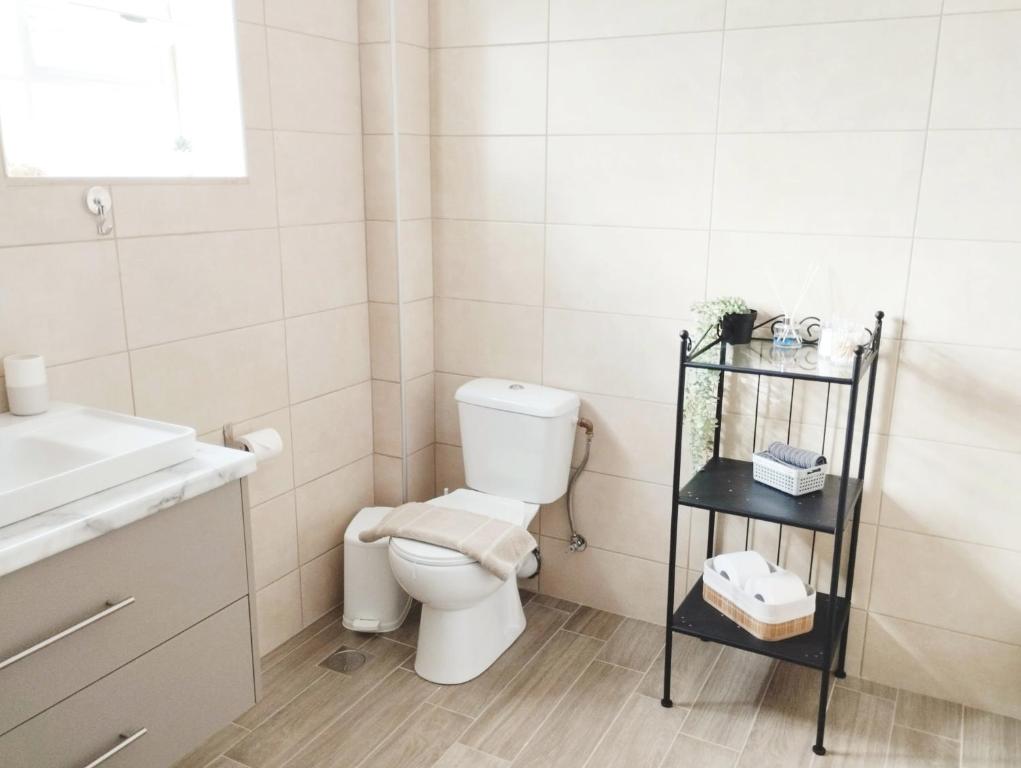Koupelna v ubytování Serenity apartment Mochlos