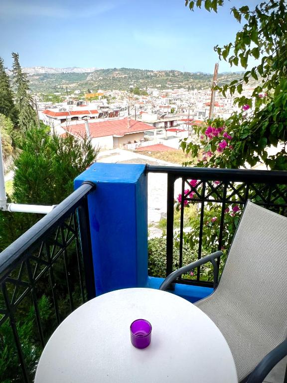 Balkón nebo terasa v ubytování SCALA APARTS & STUDIOS - Rhodes