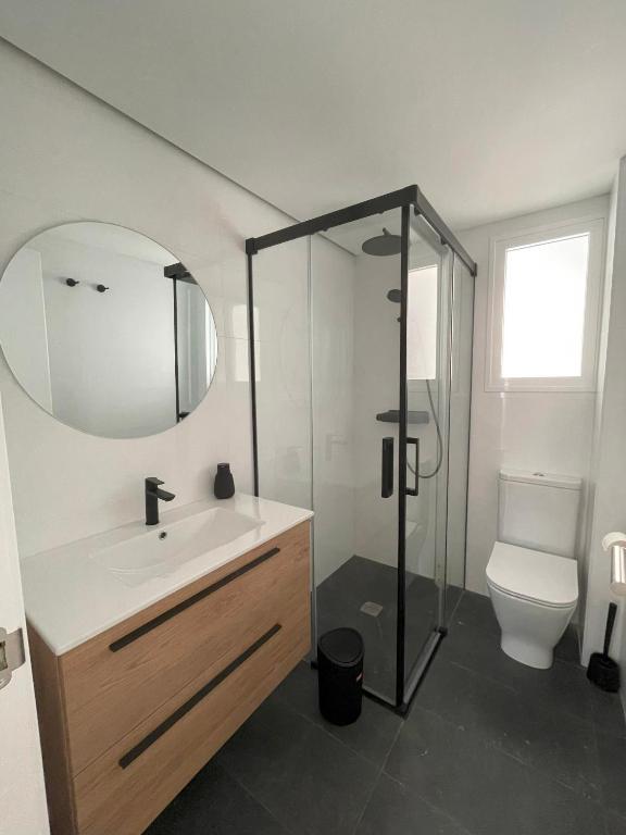 Koupelna v ubytování Apartamento Colina B 19.