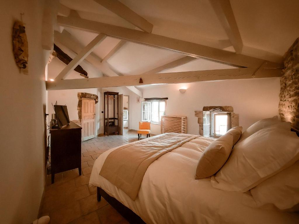 Les Lauriers Roses - Maison d'Hôtes - Double Room With Private Bathroom