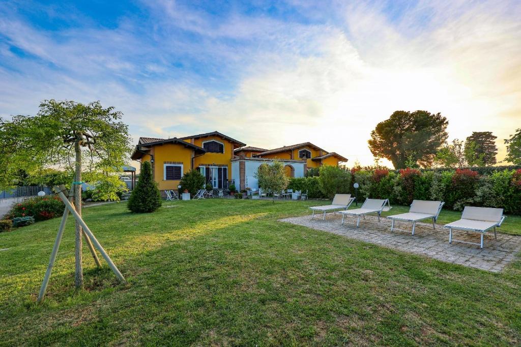 Zahrada ubytování Villa Circuito Simoncelli