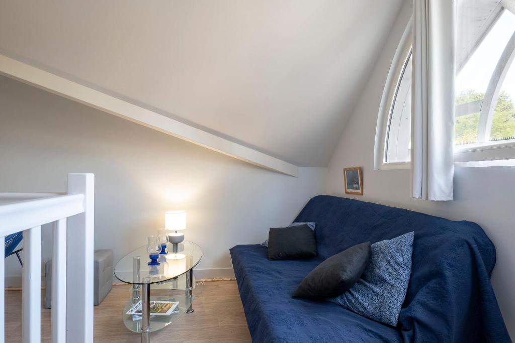 Część wypoczynkowa w obiekcie Appartement Le Moulleau