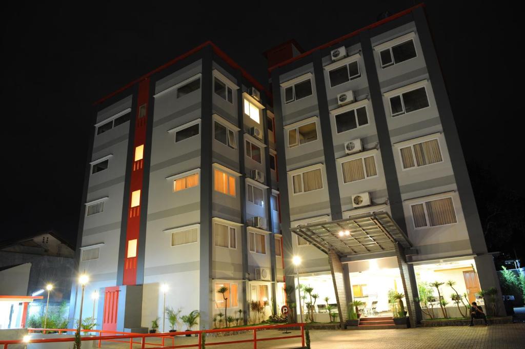 Bangunan di mana terletaknya hotel