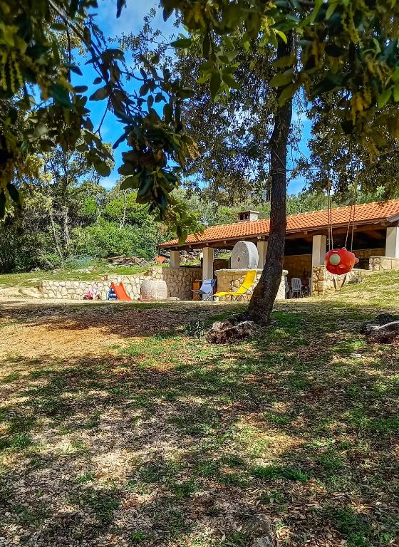 Zahrada ubytování Apartments MULOBEDANJ