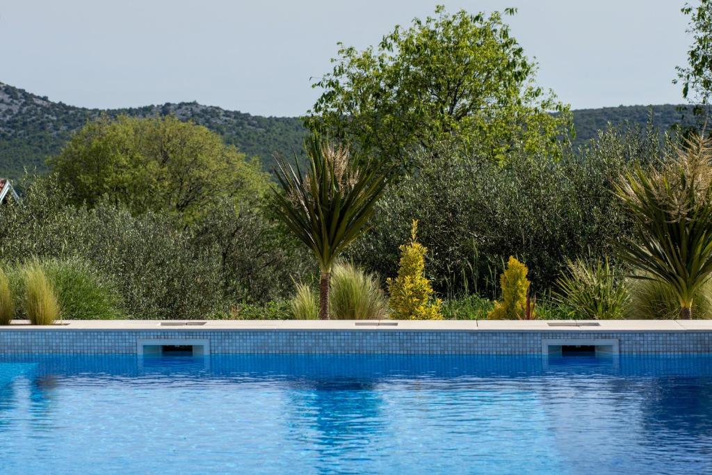 Basen w obiekcie Villa Nebesi ZadarVillas lub w pobliżu
