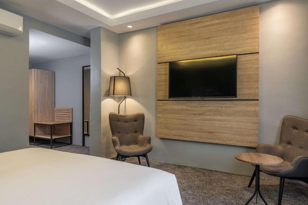 TV a/nebo společenská místnost v ubytování Park Inn by Radisson, Lagos Victoria Island