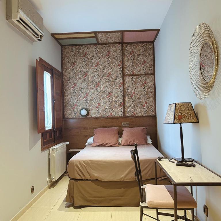 Postel nebo postele na pokoji v ubytování Hotel Sol