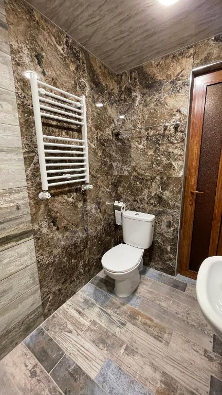 Koupelna v ubytování Altunyan Hotel